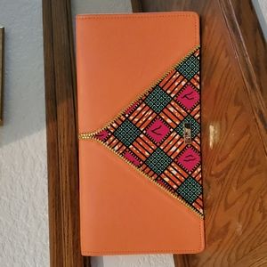 Kua African Print Clutch
